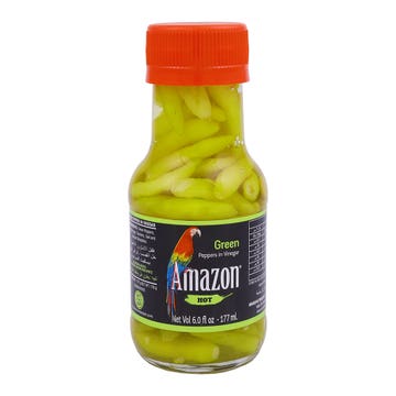 Amazon Green Peppers in Vinegar 177ml 