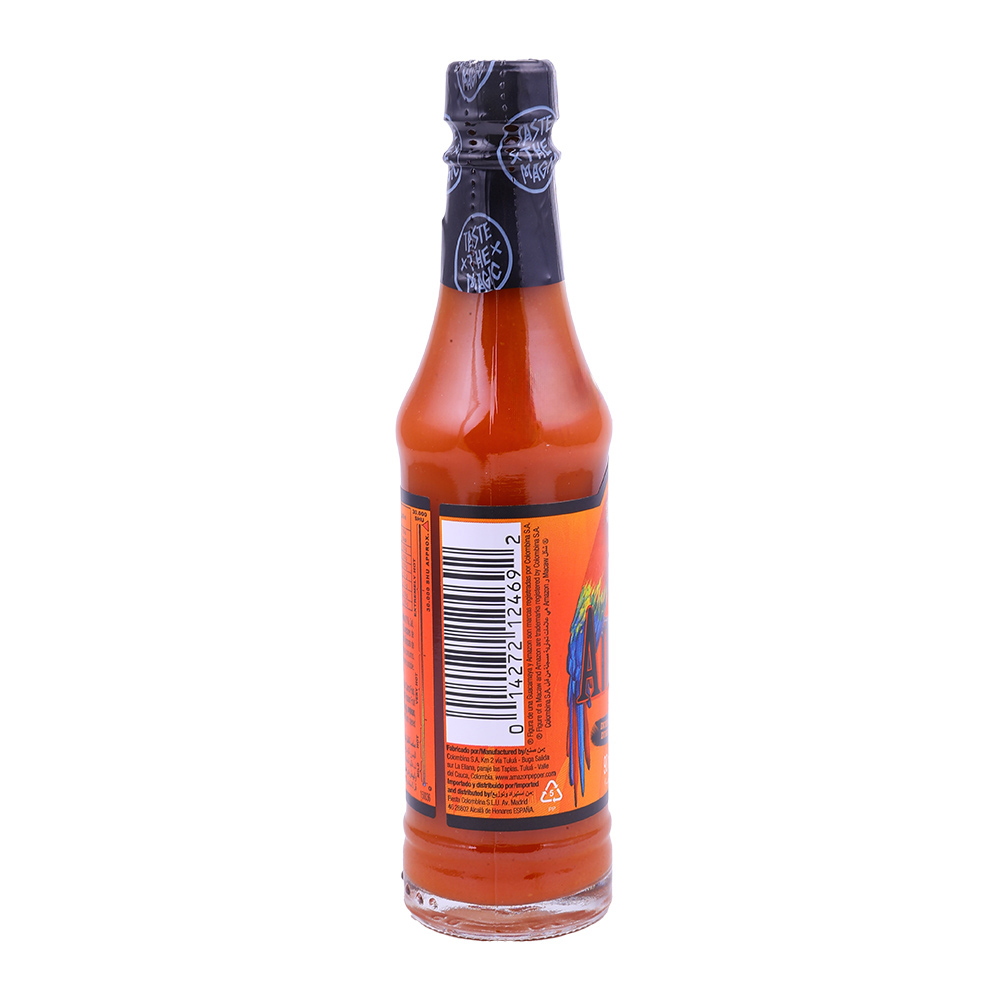 Amazon Ghost Pepper Sauce 90ml back image