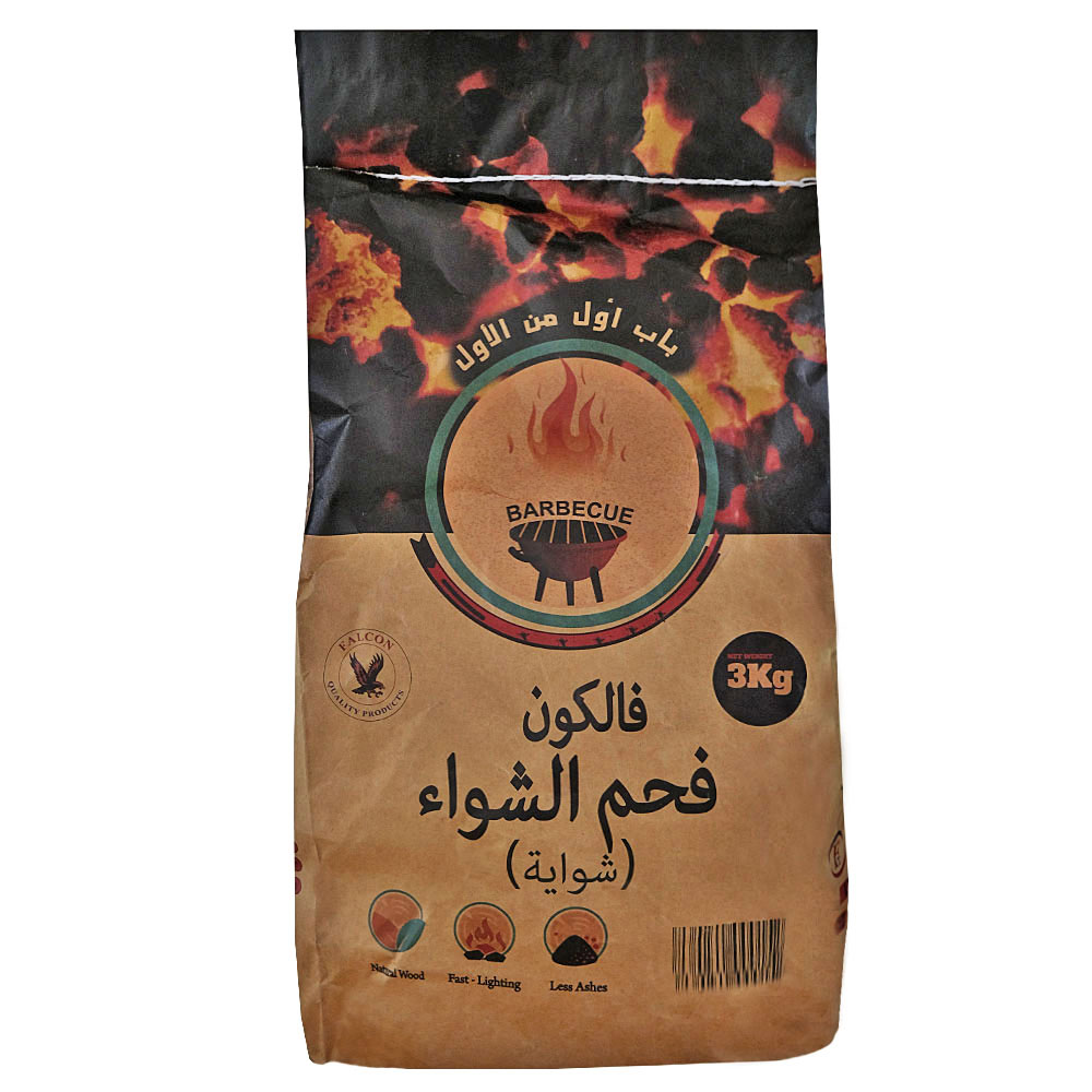 Falcon Barbecue Charcoal 3Kg back image