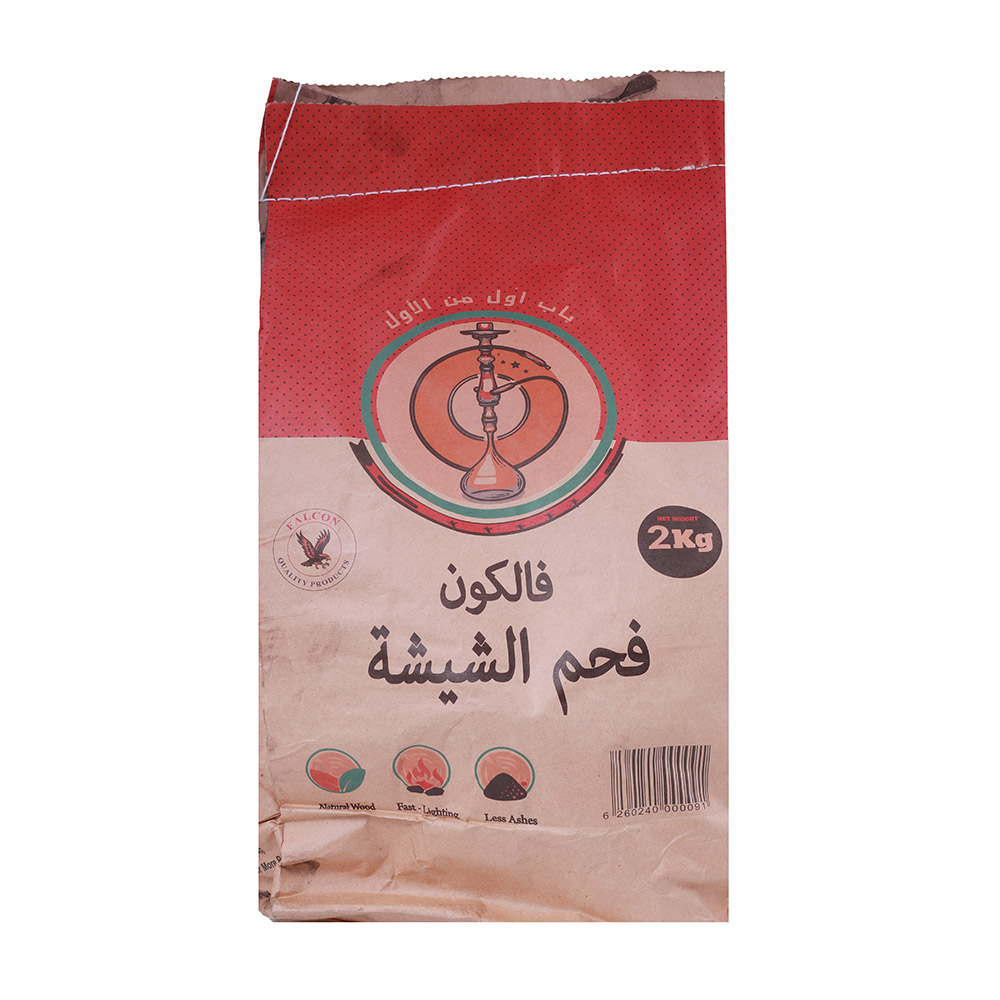 Falcon Shisha Charcoal 2Kg back image