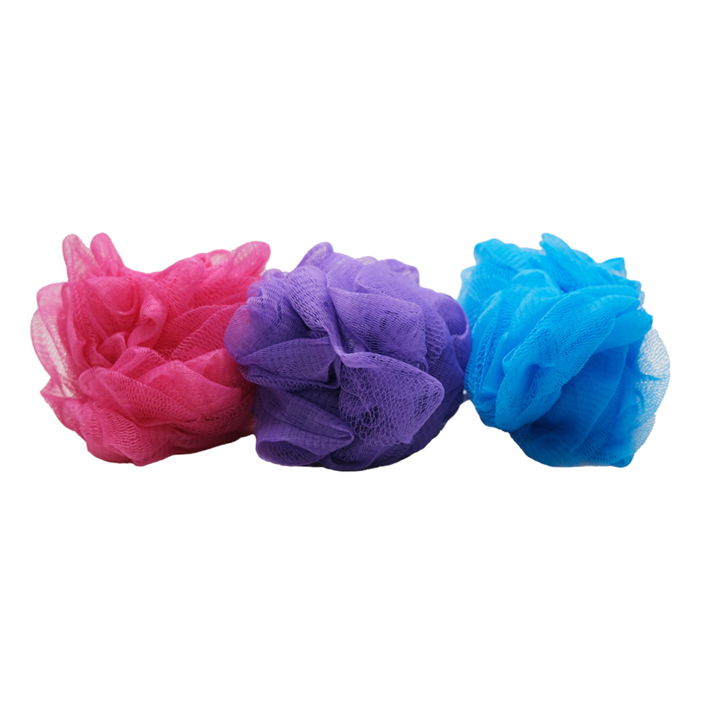 Rozenbal Shower Puff Triple Pack back image