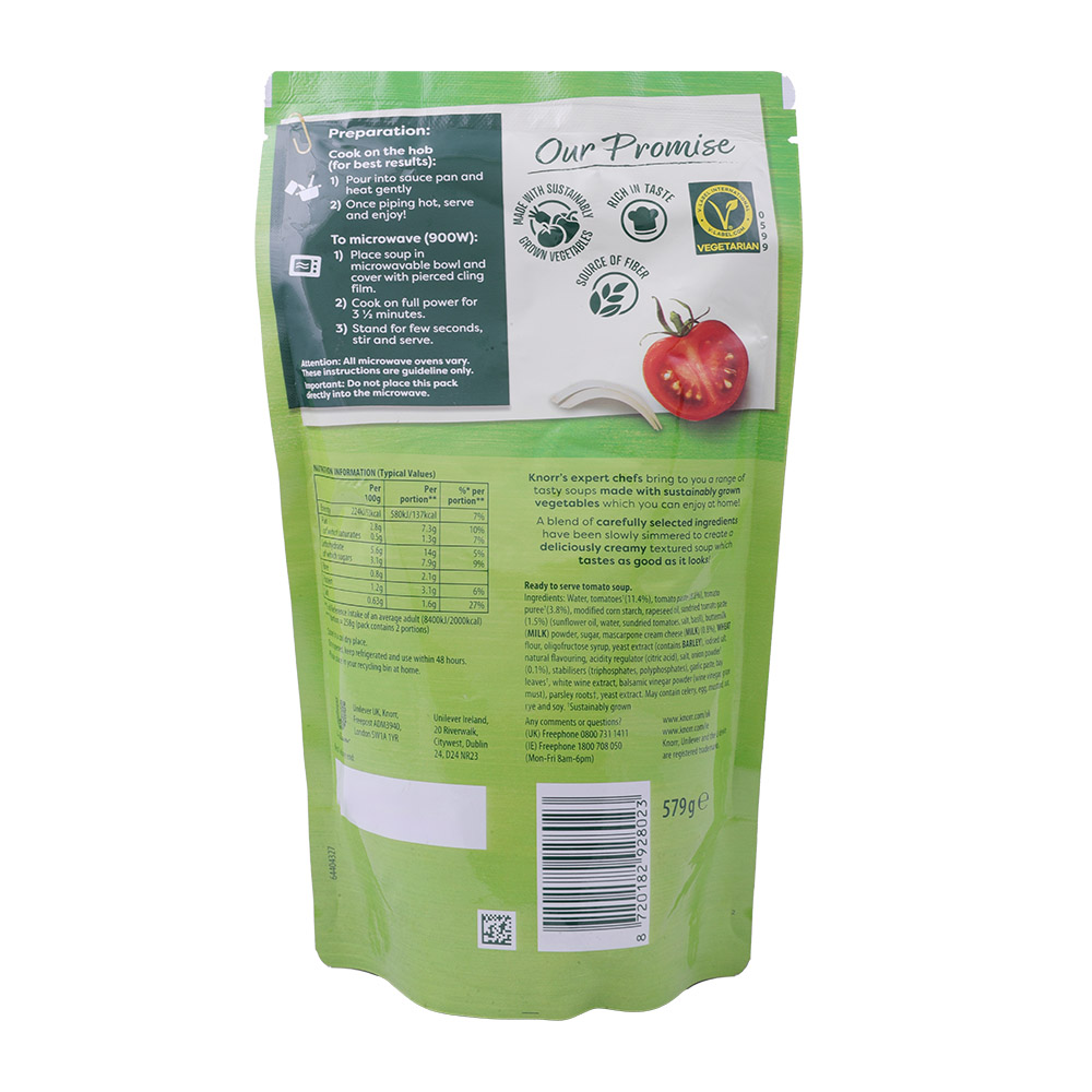 Knorr Creamy Tomato Soup Pouch 570ml back image