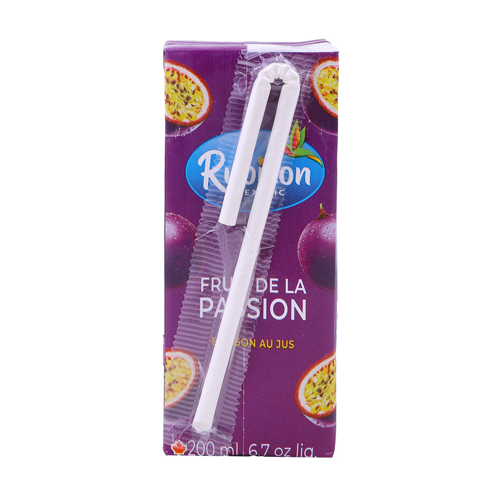 Rubicon Passion Fruit Juice 200ml back image