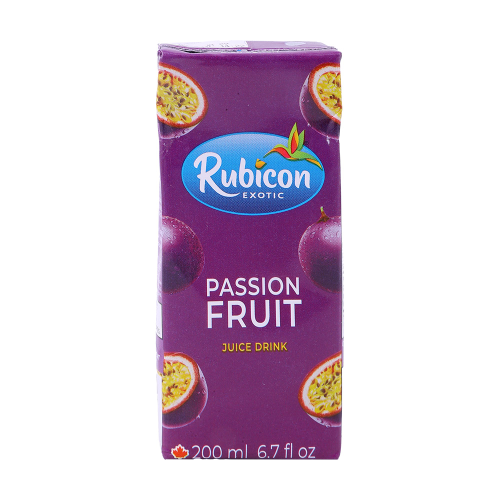 Rubicon Passion Fruit Juice 200ml