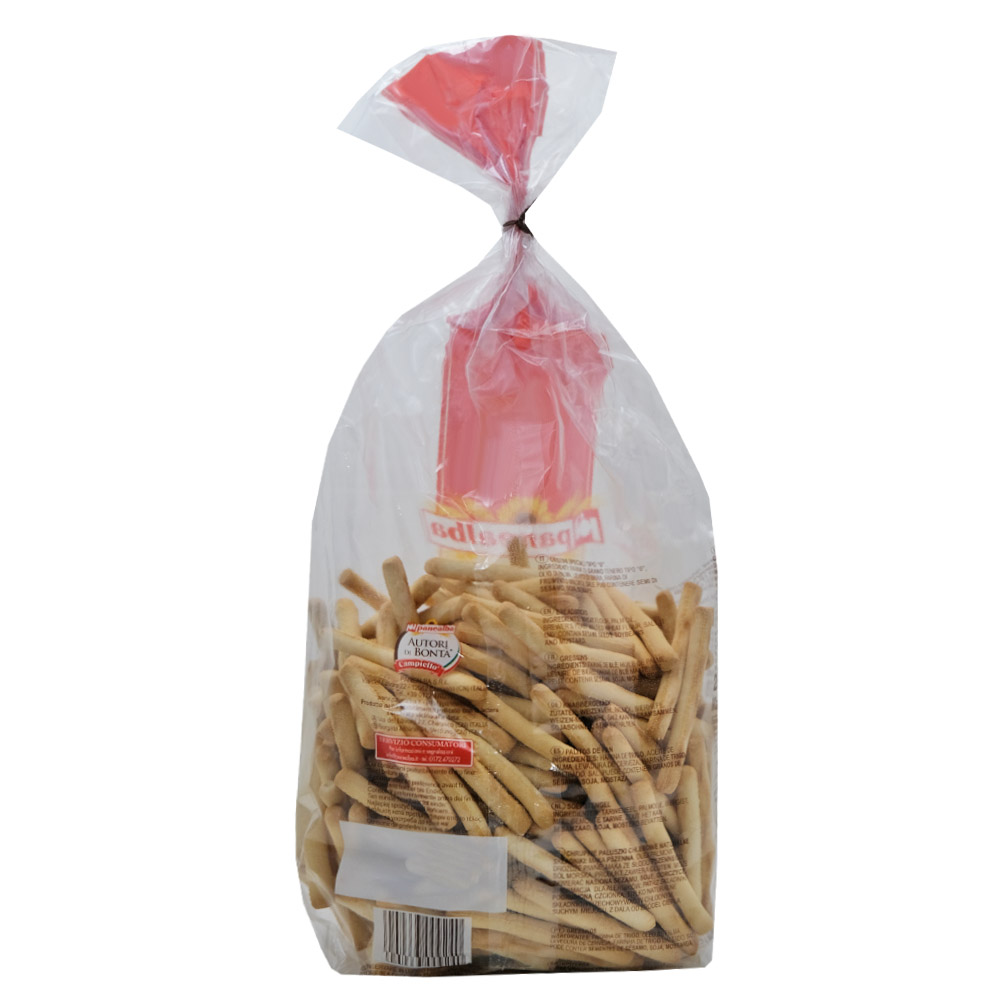 Panealba Spaccatini Corti Natural Breadsticks 250g back image