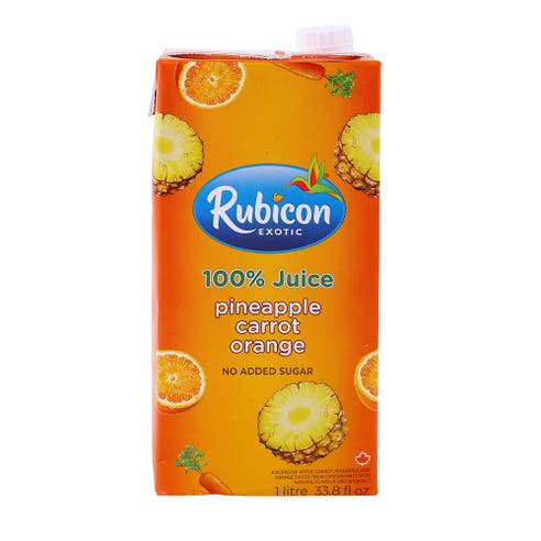 Rubicon Pineapple, Carrot & Orange Juice 1L 