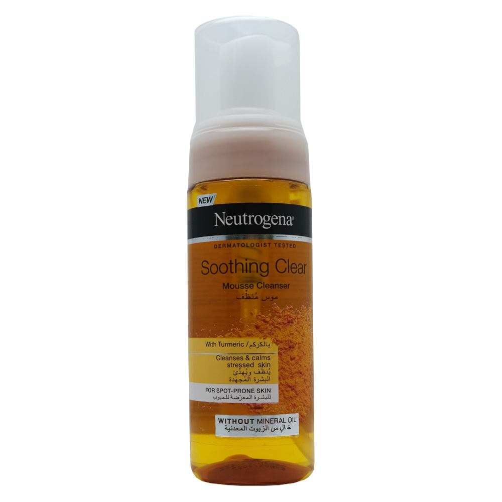 Neutrogena Soothing Clear Mousse Cleanser 150ml