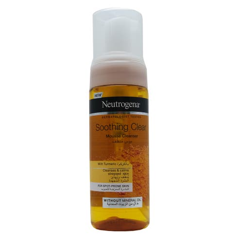 Neutrogena Soothing Clear Mousse Cleanser 150ml 