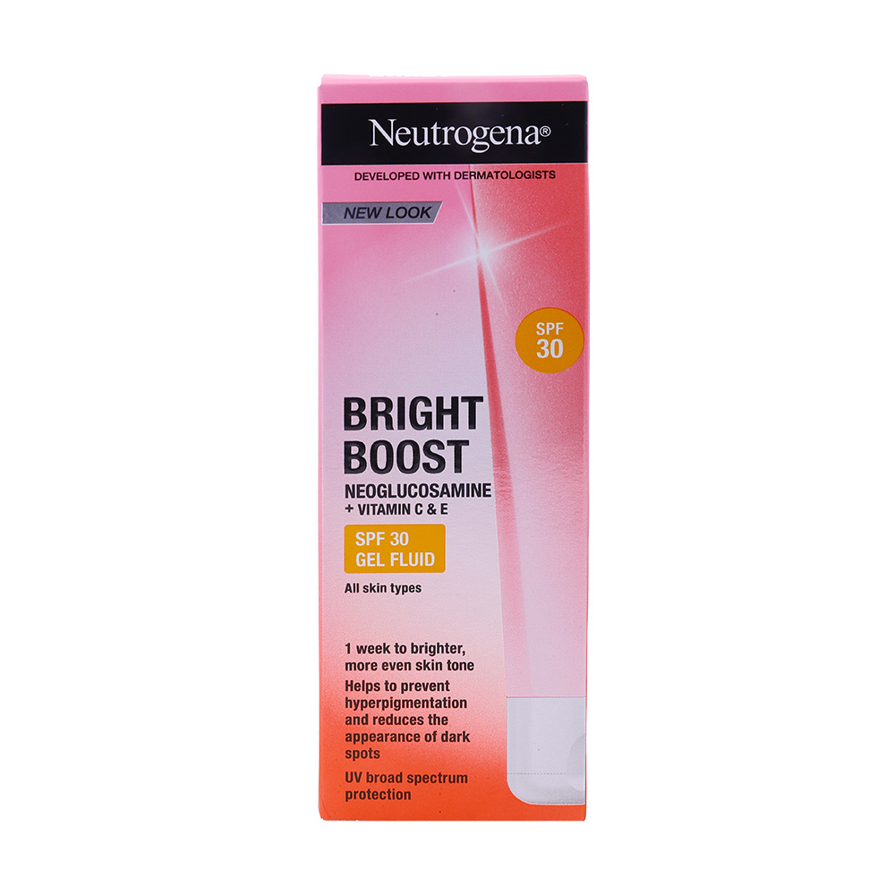 Neutrogena Bright Boost Spf 30 Gel Fluid 50ml