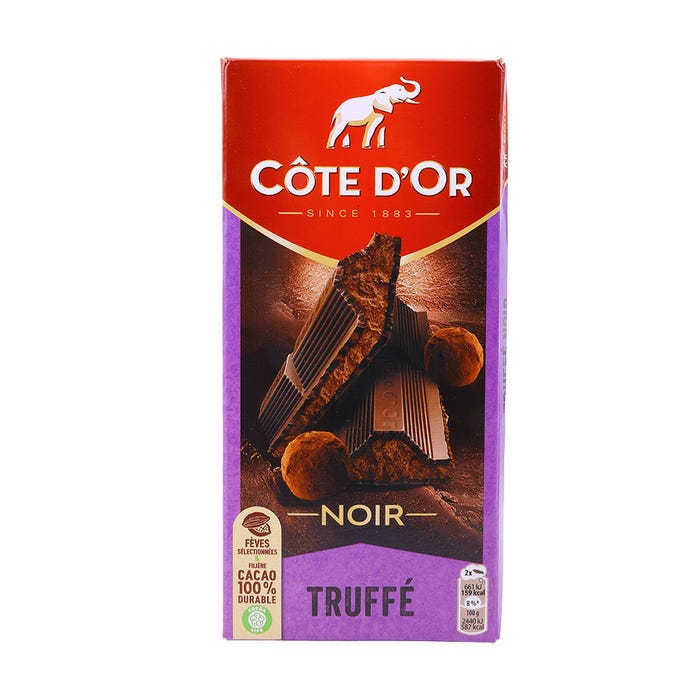 Cote Dor Noir Truffle Chocolate 190g