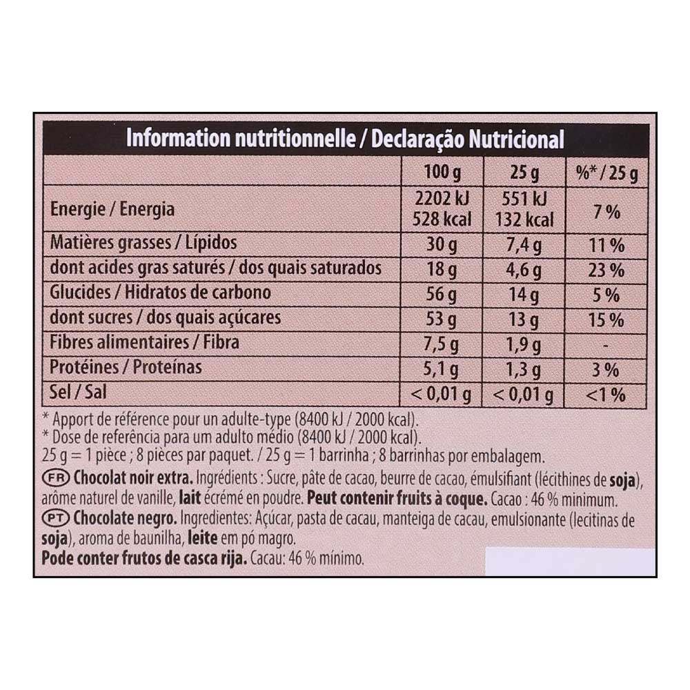 Cote Dor Original Dark Chocolate 200g right side image