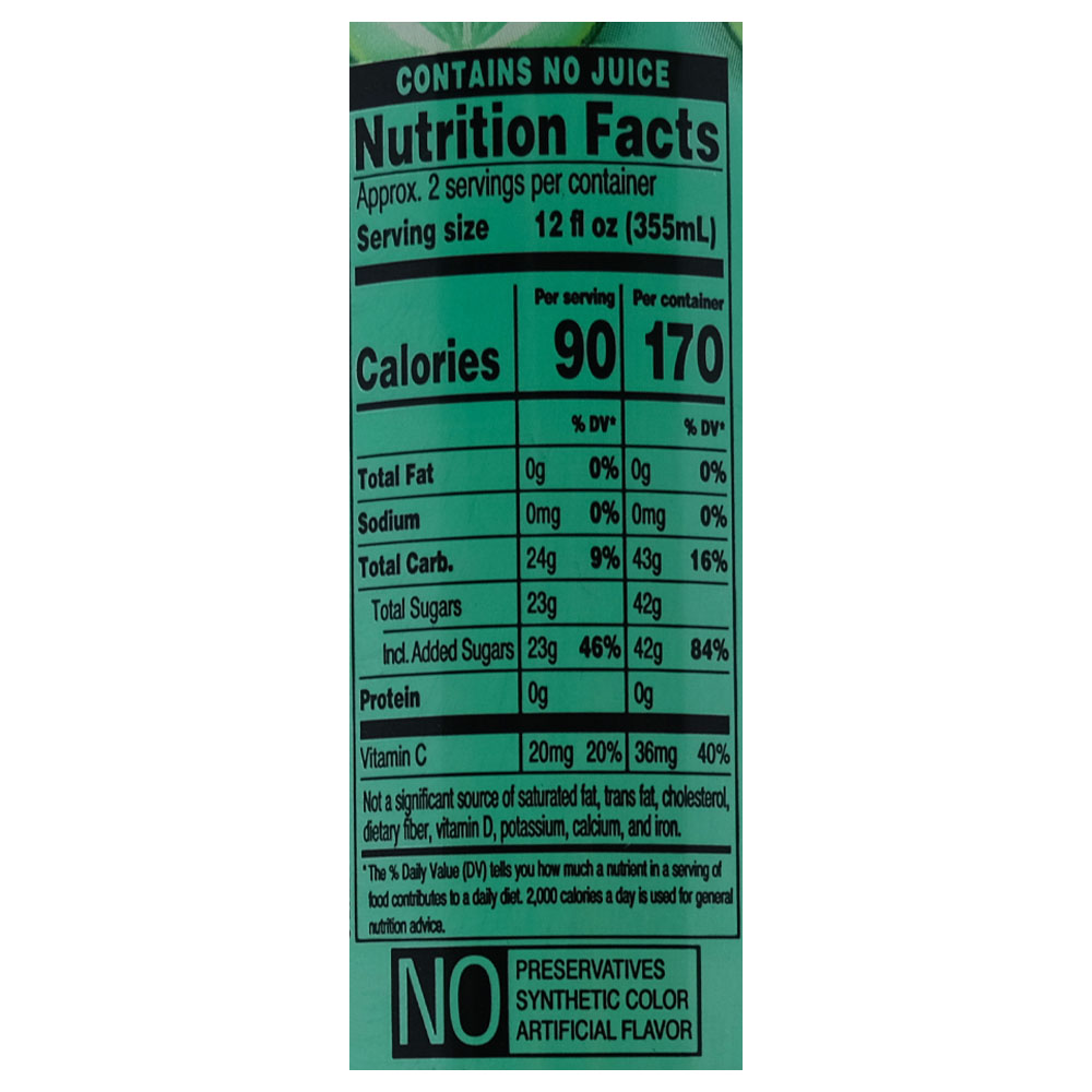 Arizona Green Tea Cucumber with Citrus 650ml right side image