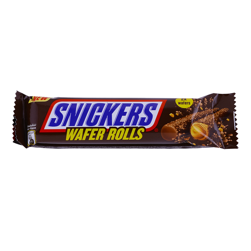 Snickers Peanut Wafer Rolls 24g