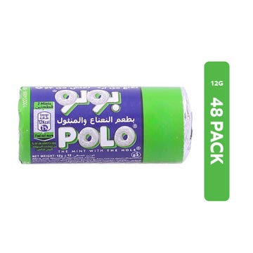 Polo Mint Candy Roll 48x12g