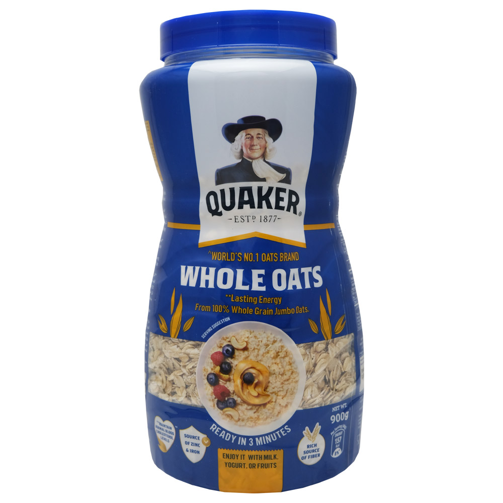 Quaker Whole Oats 900g