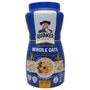 Quaker Whole Oats 900g 