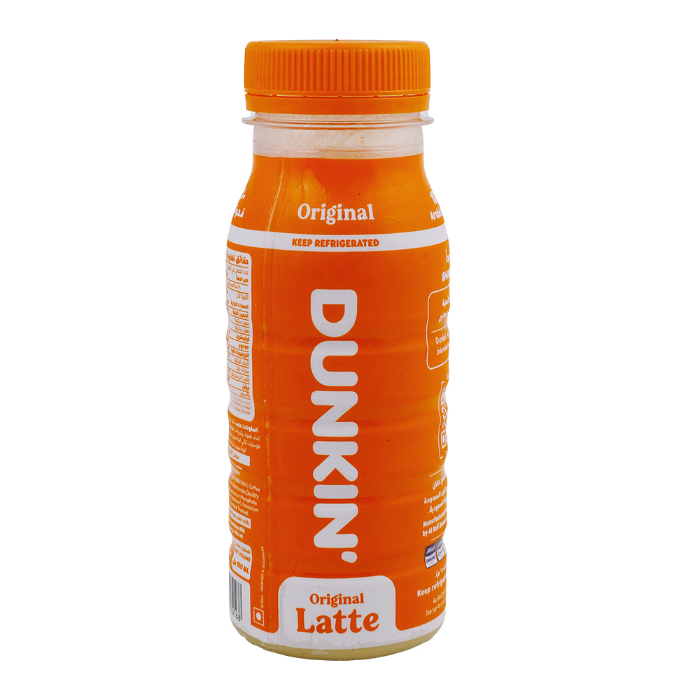 Dunkin Donuts Original Latte Coffee 180ml