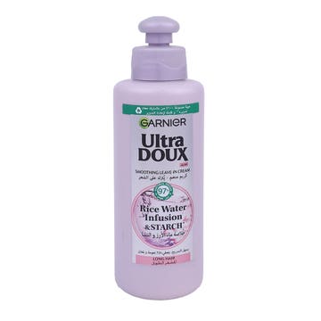 Garnier Ultra Doux Rice Water Leave In Cream 200ml