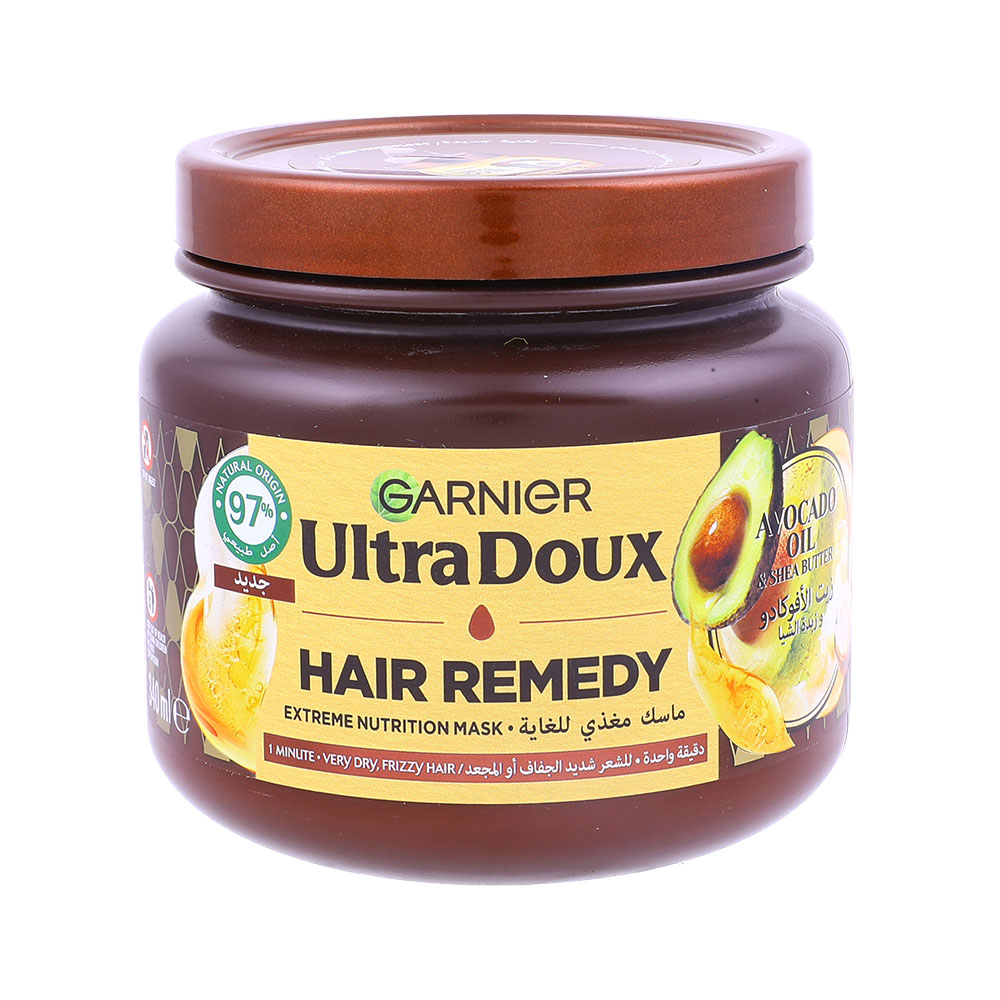 Garnier Ultra Doux Avocado Oil & Shea Butter Hair Remedy Mask 340ml