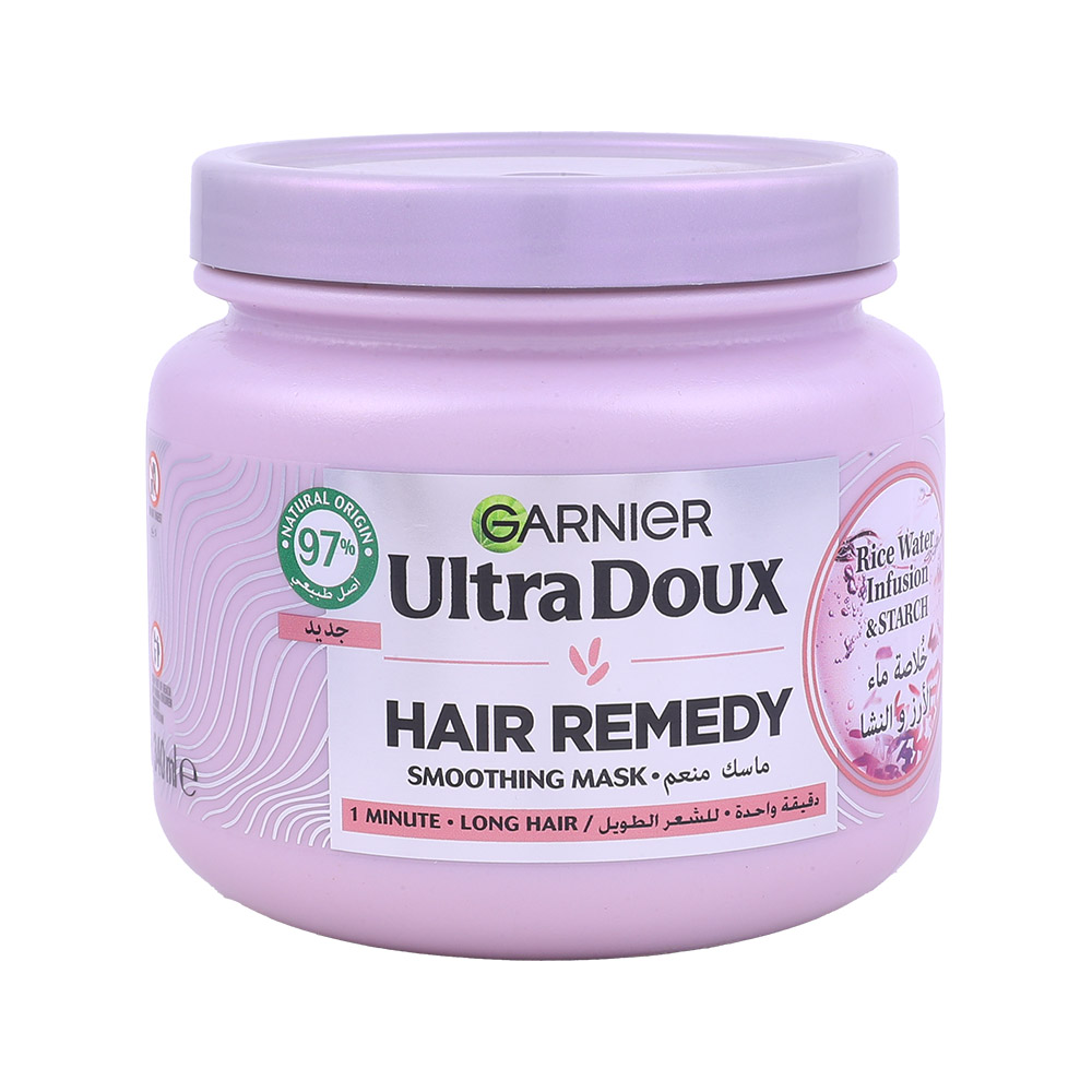 Garnier Ultra Doux Rice Water Infusion & Starch Hair Remedy Mask 340ml