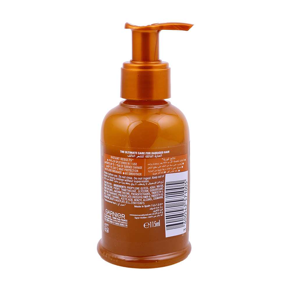 Garnier Ultra Doux Honey Treasures Hair Serum 115ml back image
