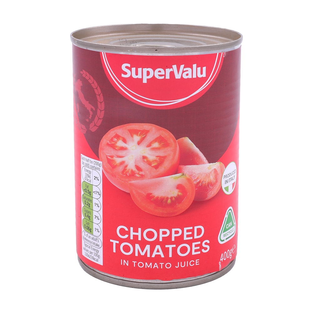 SuperValu Chopped Tomatoes In Tomato Juice 400g