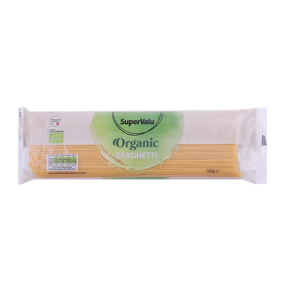 Supervalu Organic Spaghetti 500g 