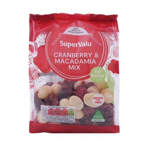 SuperValu Cranberry & Macadamia Nut Mix 150g 