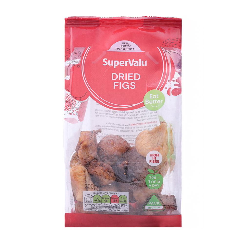 Supervalu Dried Figs 200g