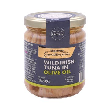 Supervalu Signature Tastes Wild Irish Tuna In Olive Oil 185g 
