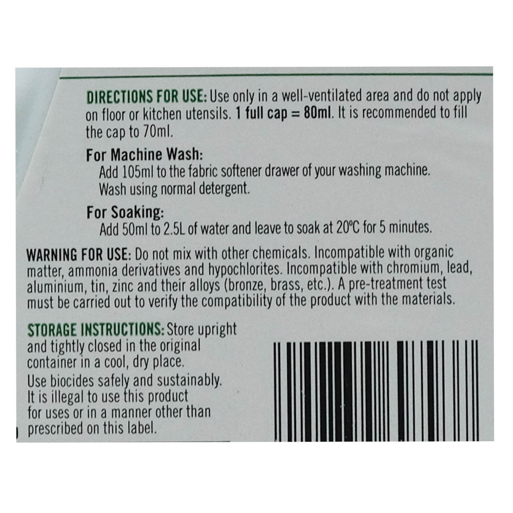 SuperValu Antibacterial Laundry Cleanser 1.5L right side image