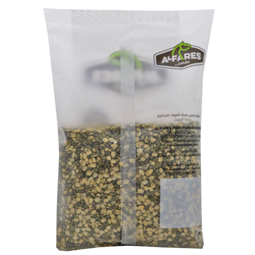 Alfares Green Mong Split Dal 500g back image