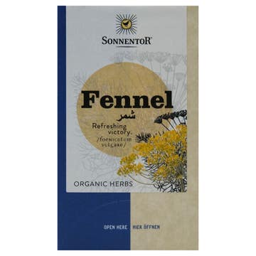 Sonnentor Fennel Tea Bags 18s 