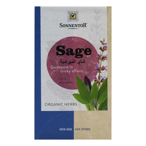 Sonnentor Sage Tea Bags 18s 