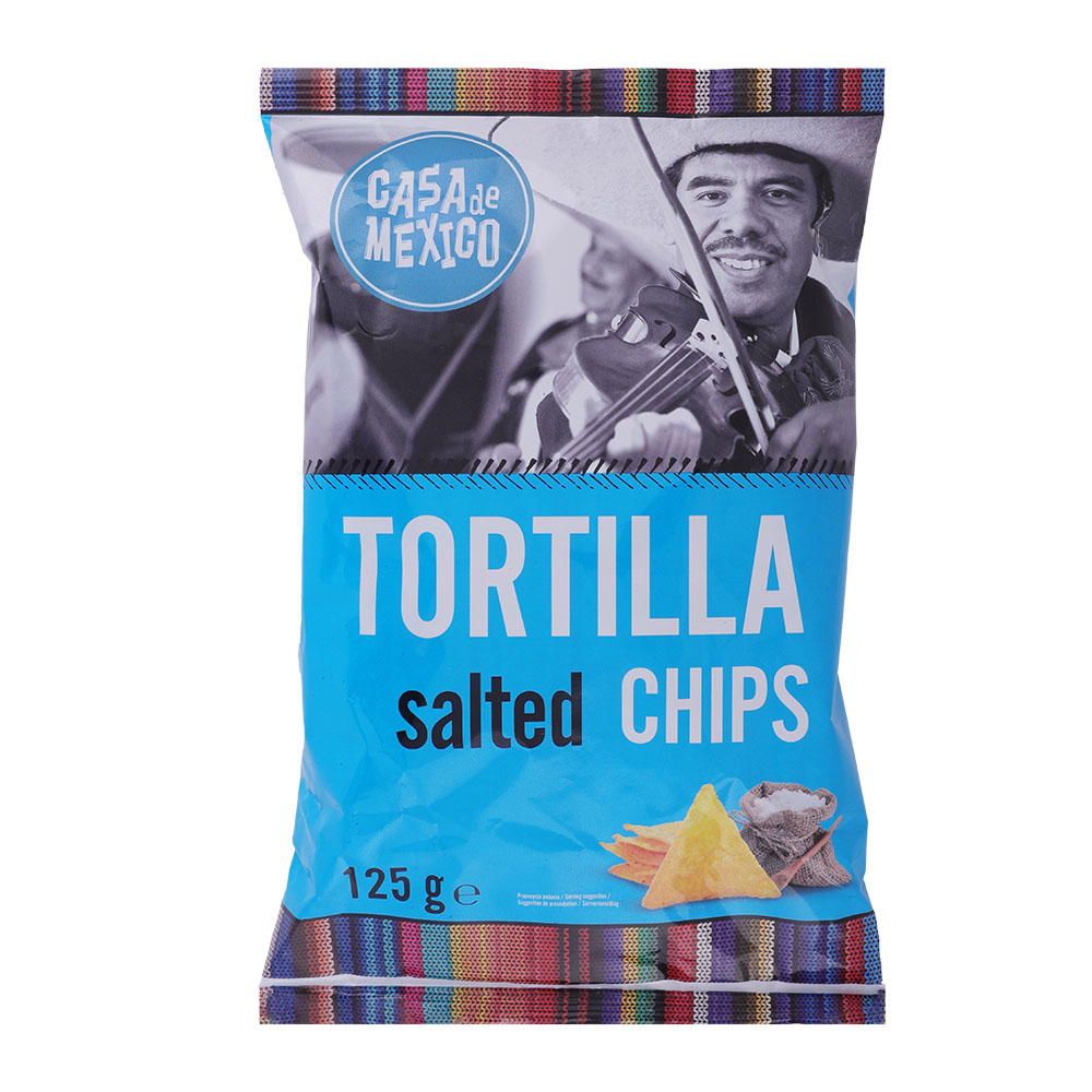 Casa De Mexico Tortilla Salted Chips 125g