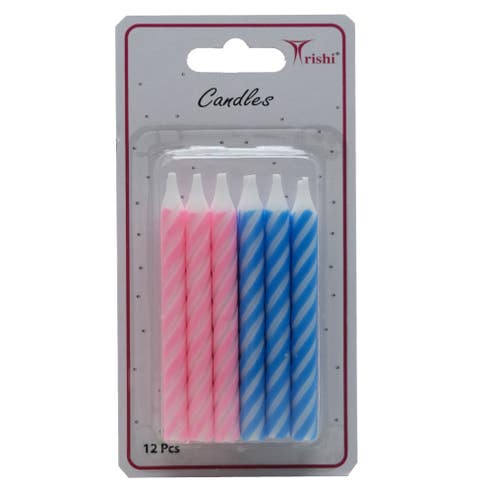 Trishi Assorted Number Candles [12 Pieces] 