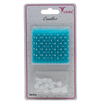 Trishi Assorted Premium Number Candles [24 Pieces] 