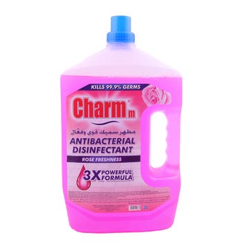 Charm M Antibacterial Disinfectant Rose 3L 