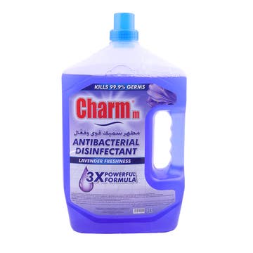 Charm M Antibacterial Disinfectant Lavender 3L 