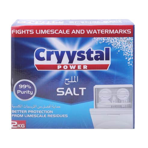 Cryystal Power Dishwasher Salt 2Kg 