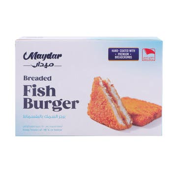 Maydar Breaded Fish Burger 400g 