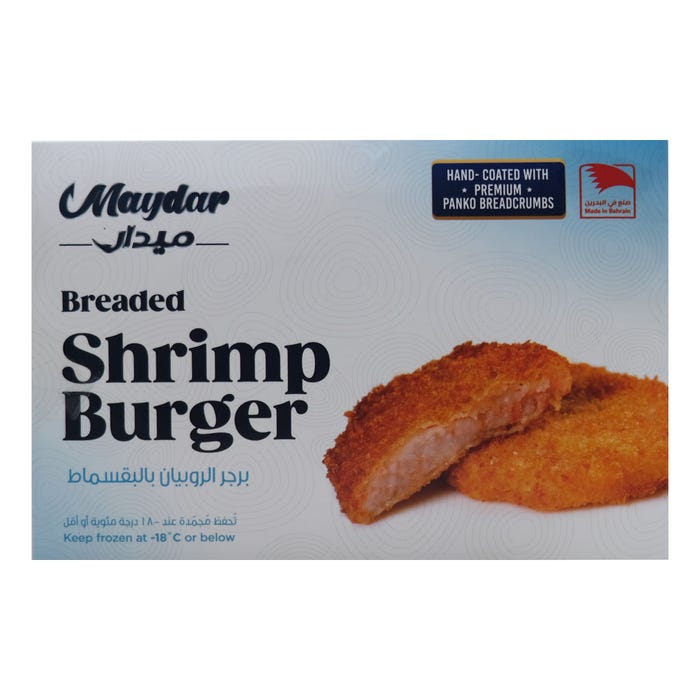 Maydar Breaded Shrimp Burger 400g