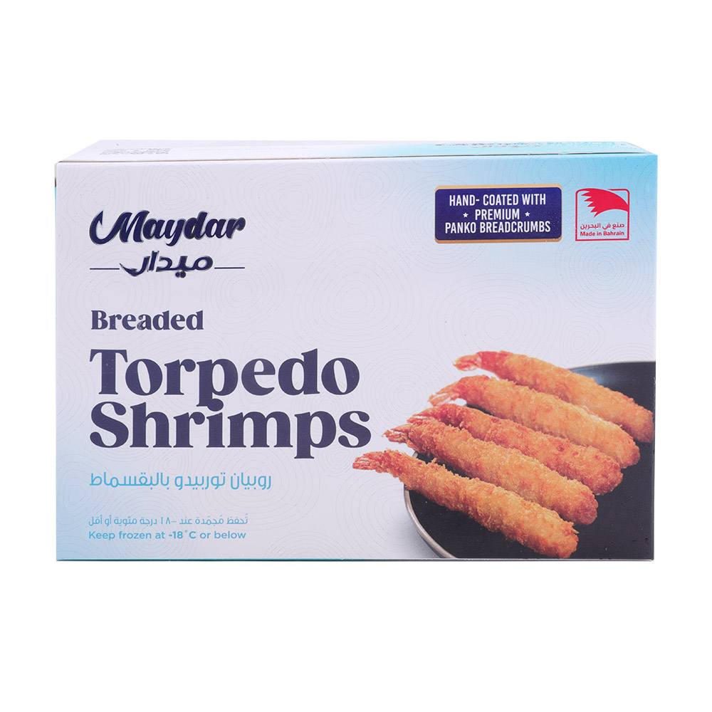 Maydar Breaded Torpedo Shrimps 400g