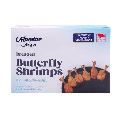 Maydar Breaded Butterfly Shrimps 400g 