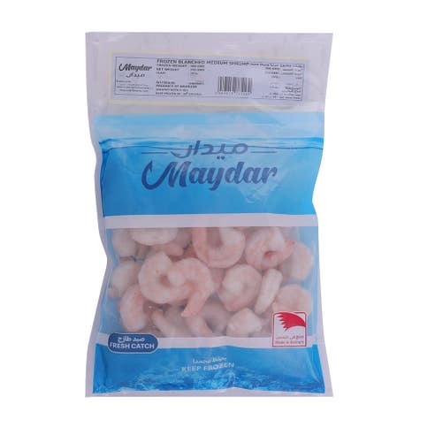 Maydar Blanched Medium Shrimps 500g 