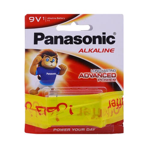 Panasonic Alkaline Battery 9V [2 + 1 Free] [Special Offer] 