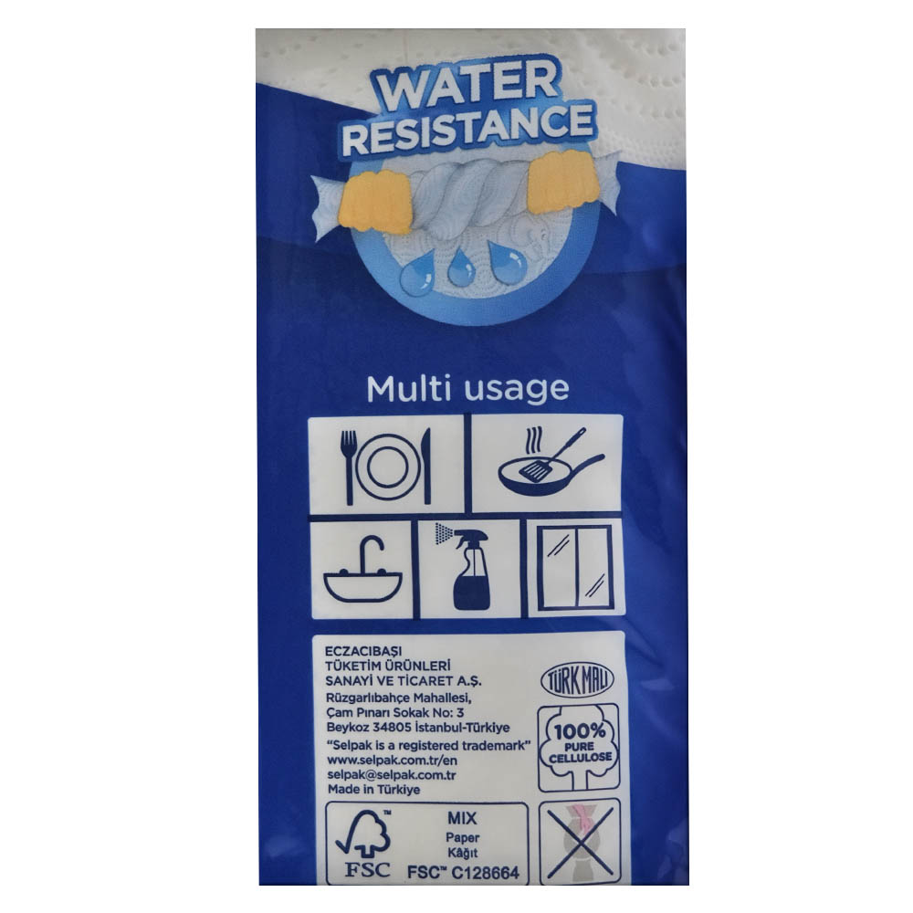 Selpak Super Absorbent Paper Towel [3 Pieces] right side image