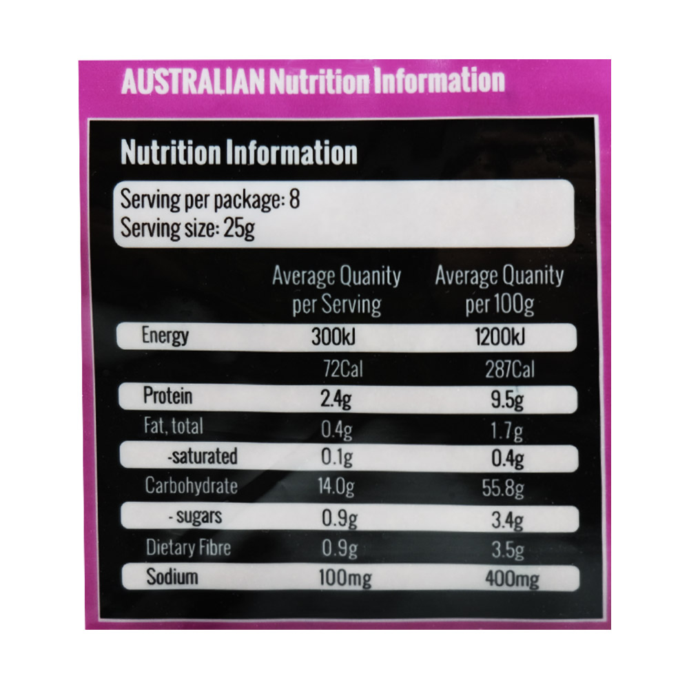 Mountain Bread Beetroot Quinoa & Chia Wraps 200g left side image
