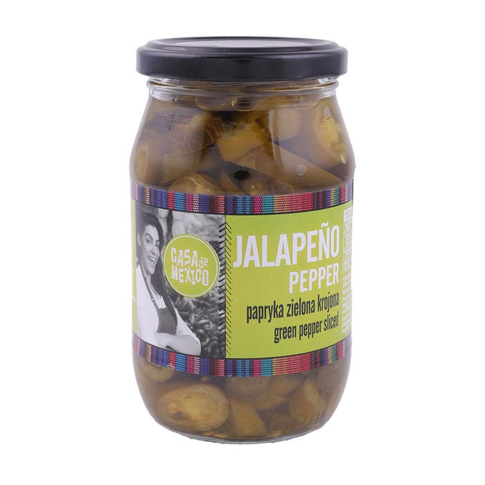 Casa De Mexico Green Jalapeno Pepper Sliced 340g
