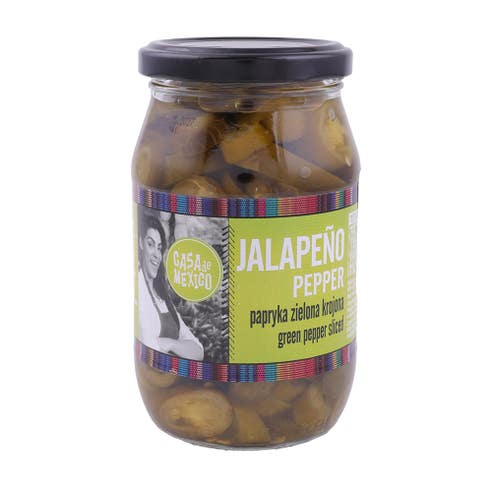 Casa De Mexico Green Jalapeno Pepper Sliced 340g 